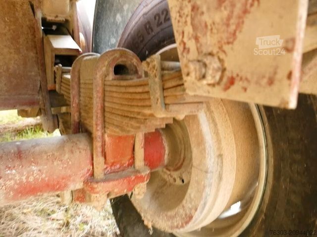 Kipper Auflieger BENALU Alukipper ca. 24 cubic*Blattfederung*