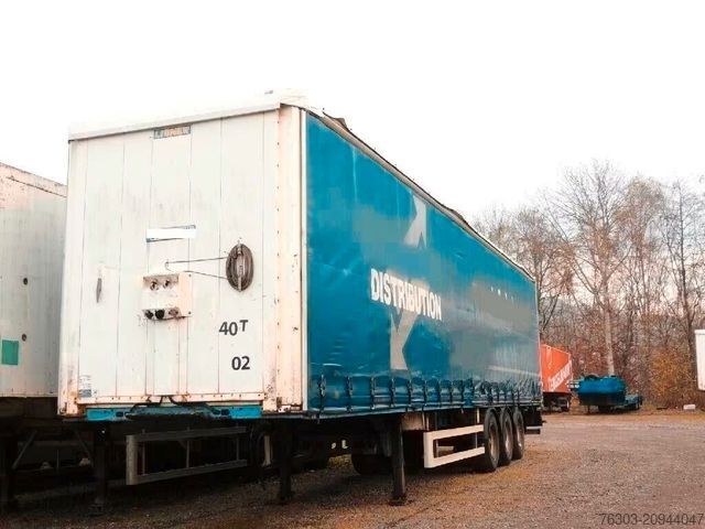 Odprta polprikolica s ponjavo LECITRAILER Pritsche/Plane