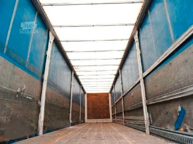 Odprta polprikolica s ponjavo LECITRAILER Pritsche/Plane