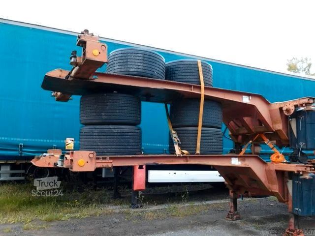 Cserélhető felépítményes félpótkocsi Trouillet Wechselfahrgestell*ADR klasse:FL/OX/AT