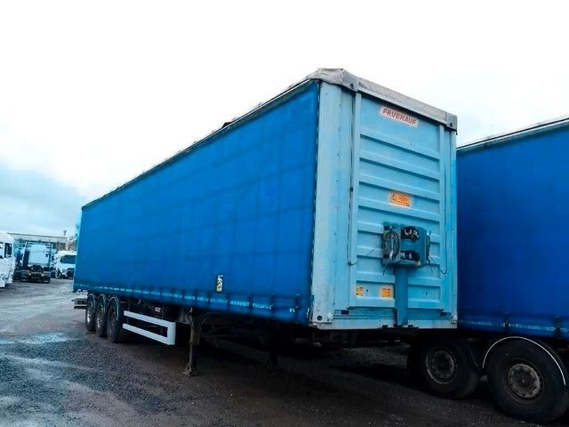 Atvērta puspiekabe ar tentu FRUEHAUF Pritsche/Plane*coilmulde*XL Zertifikat*