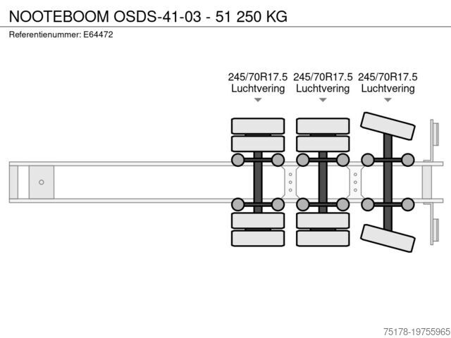 Tieflader NOOTEBOOM OSDS-41 KG