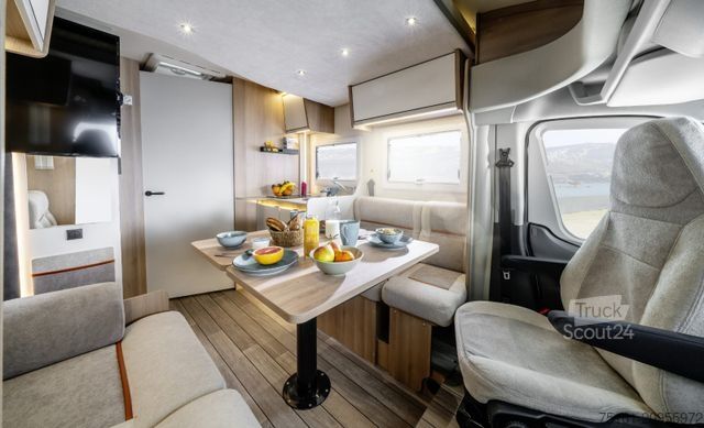 Ημιενσωματωμένο αυτοκινούμενο τροχόσπιτο FORSTER T 745 EF -VIBE EDITION 2026-/ EINZEL.- & HUBBETT