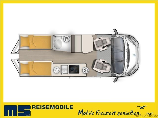 Τροχόσπιτο αυτοκινούμενο FORSTER VAN 636 EB VANTASY - VIBE SONDEREDITION 2026  -