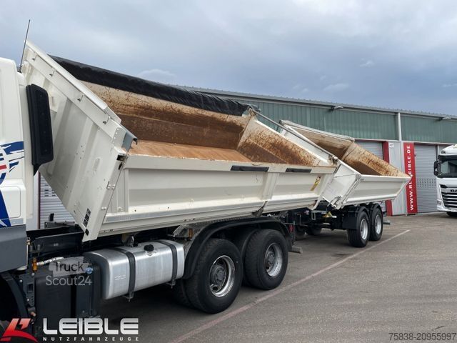 Саміоскид DAF CF 480 6x4*Meiller Kipper*Bordmatik*nur 143 tkm*