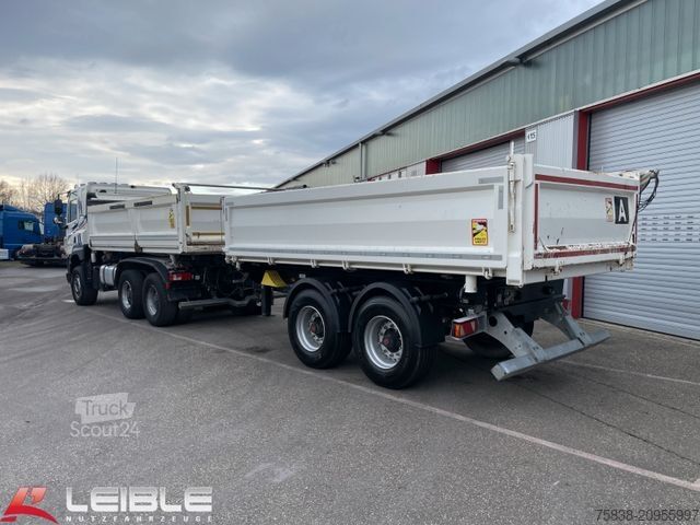 Саміоскид DAF CF 480 6x4*Meiller Kipper*Bordmatik*nur 143 tkm*