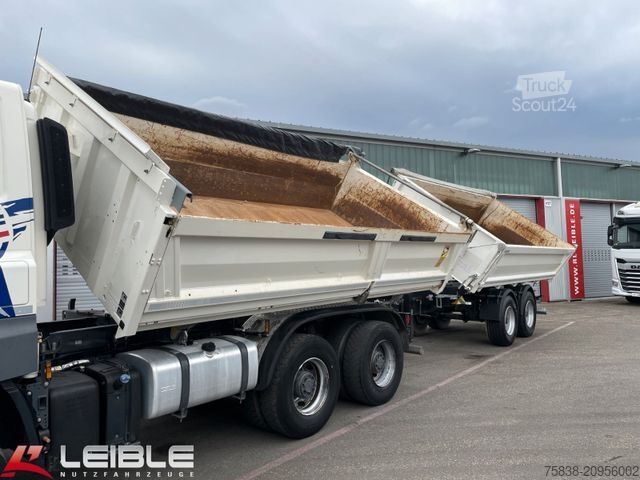 Трьохсторонній самоскид DAF CF 480 6x4*Meiller Kipper*Bordmatik*nur 143 tkm*