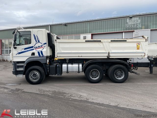 Трьохсторонній самоскид DAF CF 480 6x4*Meiller Kipper*Bordmatik*nur 143 tkm*