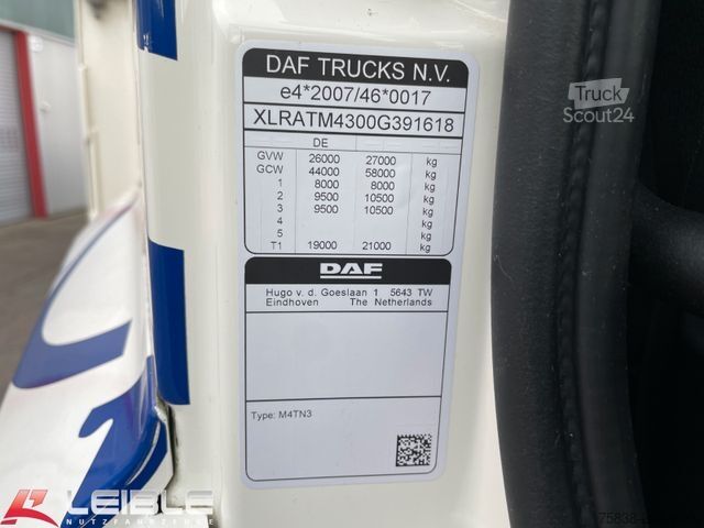 Трьохсторонній самоскид DAF CF 480 6x4*Meiller Kipper*Bordmatik*nur 143 tkm*