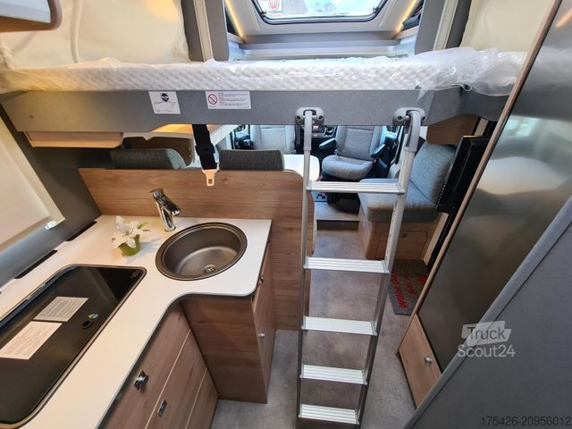 Teilintegriertes Wohnmobil DETHLEFFS Just Camp T 7052 EB *3x Pakete + Solar/18-Alu*