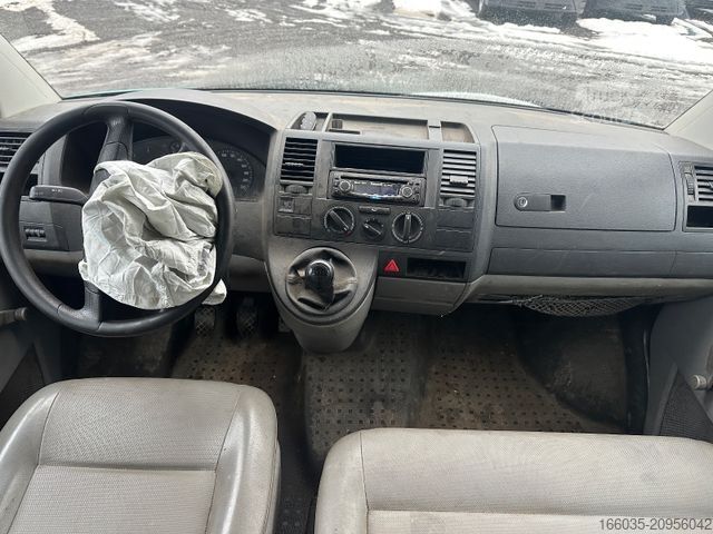 Pick-up pakettiauto VOLKSWAGEN T5 Pritsche Doppelkabine 2.5TDI 4Motion