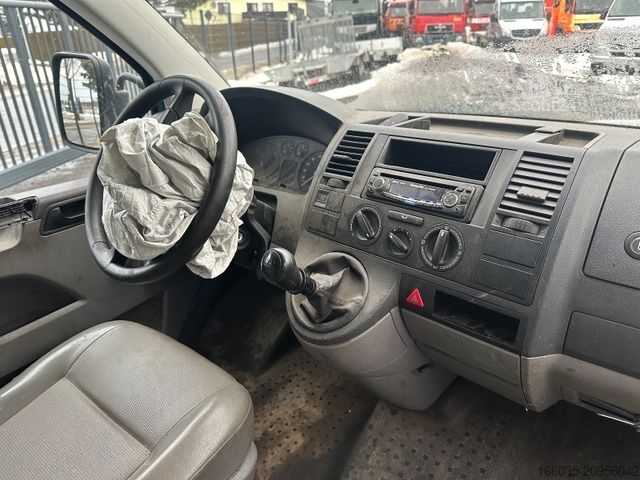 Pick-up pakettiauto VOLKSWAGEN T5 Pritsche Doppelkabine 2.5TDI 4Motion