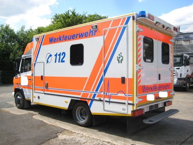 Пожарная машина MERCEDES-BENZ 616 D Vario Großraum-RTW Luftfederung *21000 KM*