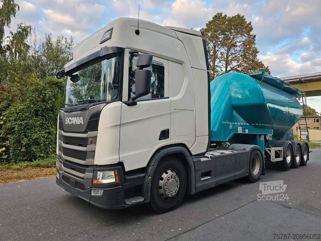 Standartinis vilkikas SCANIA R450 Retarder,Kipphydraulik, 19.000 Kg, ALCOA LM