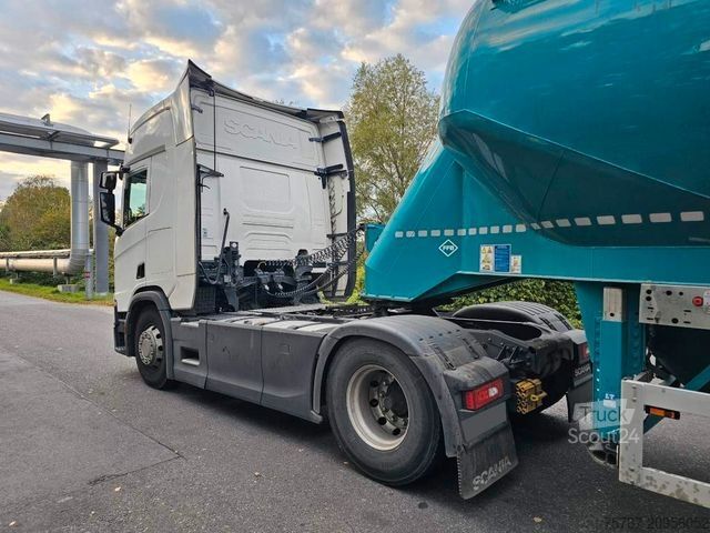 Standartinis vilkikas SCANIA R450 Retarder,Kipphydraulik, 19.000 Kg, ALCOA LM