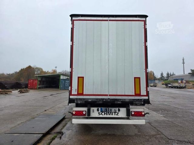 Auflieger mit Pritsche & Plane SCHMITZ CARGOBULL Gardine Standard, Lift, 12642 XL, Edscha