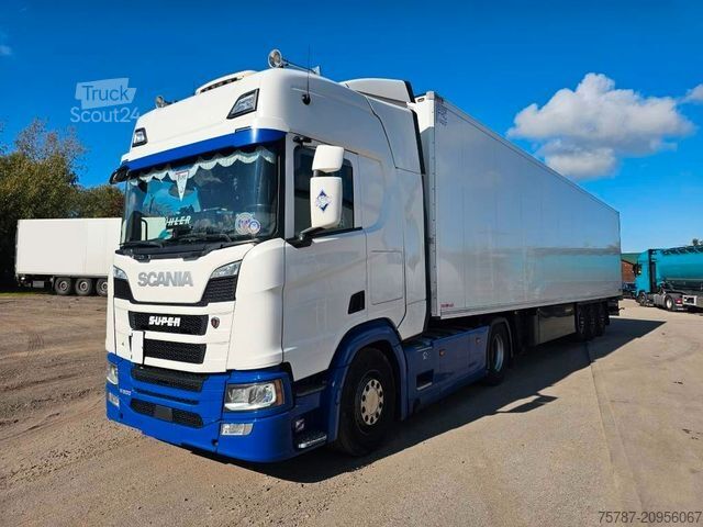 Standartinis vilkikas SCANIA R500, Retarder, Navi, Standklima, 19.000 Kg