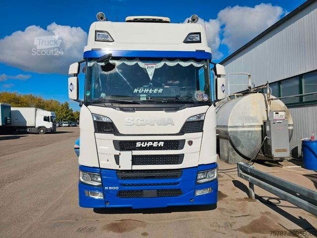 Standartinis vilkikas SCANIA R500, Retarder, Navi, Standklima, 19.000 Kg