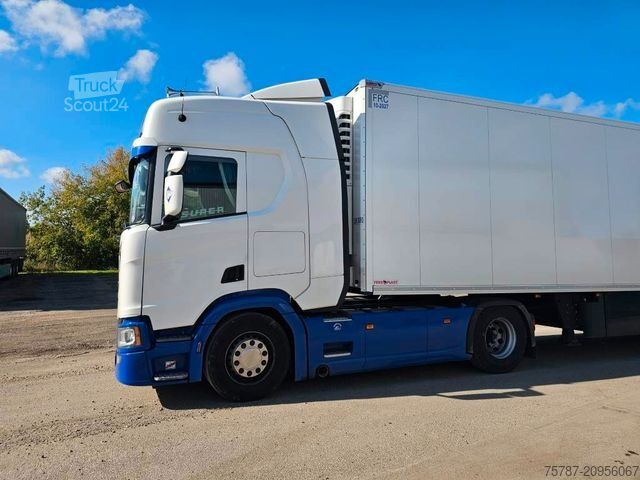 Standartinis vilkikas SCANIA R500, Retarder, Navi, Standklima, 19.000 Kg