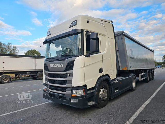 Standartinis vilkikas SCANIA R450,Retarder,Kipphydraulik,ALCOA LM