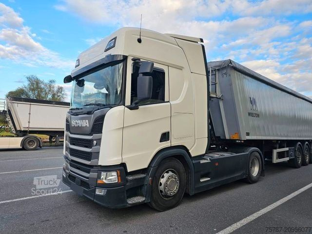 Standartinis vilkikas SCANIA R450,Retarder,Kipphydraulik,ALCOA LM