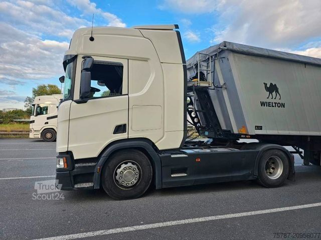 Standartinis vilkikas SCANIA R450,Retarder,Kipphydraulik,ALCOA LM