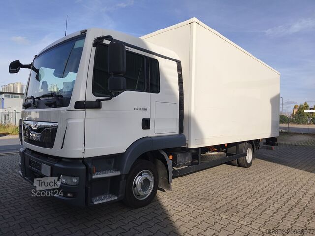Caja cerrada MAN TGL 8.190 Koffer gFH AHK LBW Euro 6 4x2 (11) TÜ...