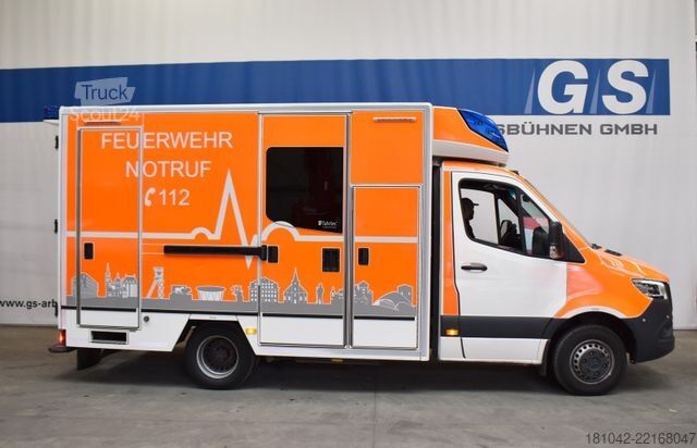 Brandbil MERCEDES-BENZ Sprinter Fahrtec Rettungswagen
