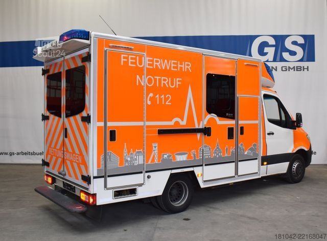 Brandbil MERCEDES-BENZ Sprinter Fahrtec Rettungswagen