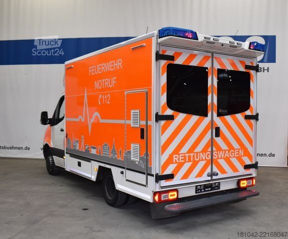 Brandbil MERCEDES-BENZ Sprinter Fahrtec Rettungswagen