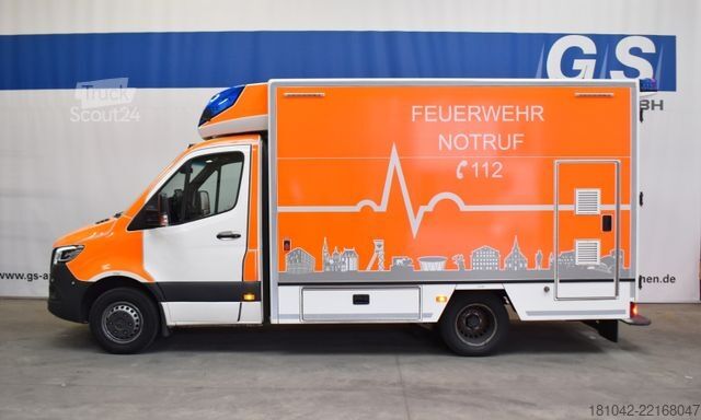 Brandbil MERCEDES-BENZ Sprinter Fahrtec Rettungswagen