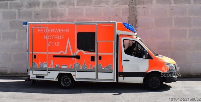 Brandbil MERCEDES-BENZ Sprinter Fahrtec Rettungswagen