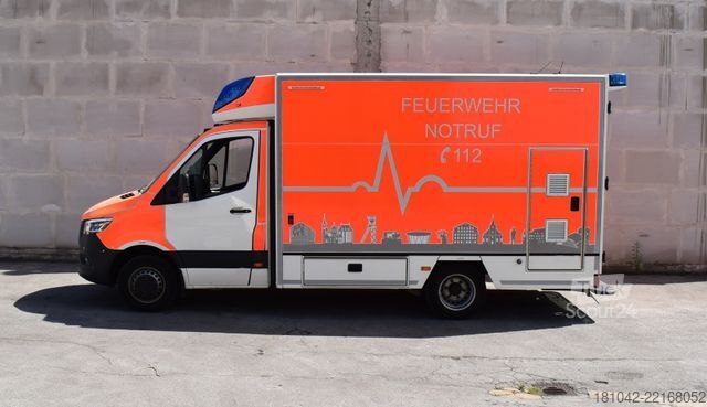 Brandbil MERCEDES-BENZ Sprinter Fahrtec Rettungswagen