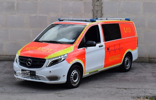 Samochód strażacki MERCEDES-BENZ Vito 4x4 Notarzt Einsatzfahrzeug NEF