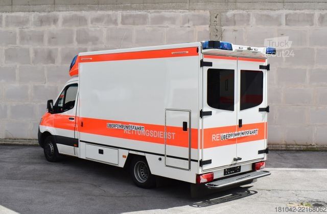 Brandbil MERCEDES-BENZ Sprinter Fahrtec Rettungswagen