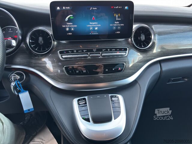 Minibüs Mercedes-Benz V 300 d EDITION Lang AHK AUT Akustikglas Kam. LM