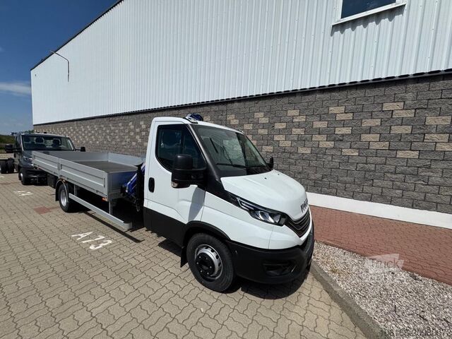 Lastbilmonterad kranbil Iveco Daily 70C18 Kran Hyva Pritsche 5 m