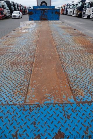 Dieplader oplegger NOOTEBOOM NISKOPODWOZIE / DMC: 80 000 KG / 5 OSI / SKR?TNE