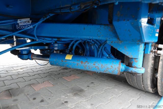 Dieplader oplegger NOOTEBOOM NISKOPODWOZIE / DMC: 80 000 KG / 5 OSI / SKR?TNE