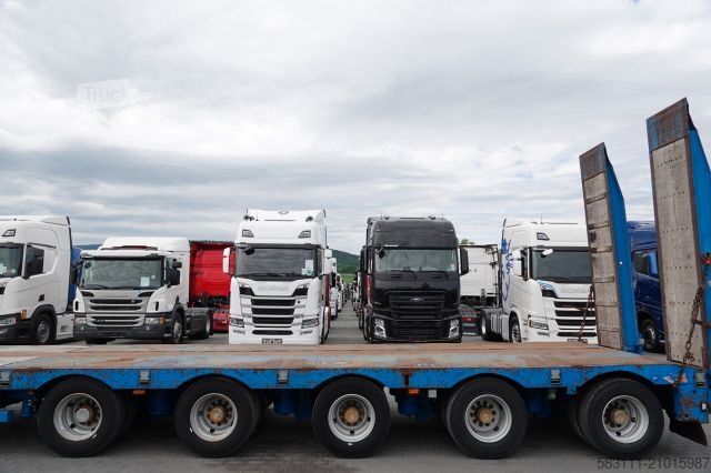 Dieplader oplegger NOOTEBOOM NISKOPODWOZIE / DMC: 80 000 KG / 5 OSI / SKR?TNE