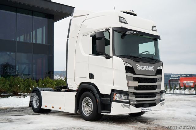 Standard tractor unit SCANIA R 450 / RETARDER / HYDRAULIKA /  I-PARK COOL /