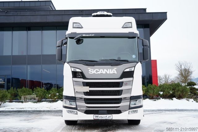 Standard tractor unit SCANIA R 450 / RETARDER / HYDRAULIKA / I-PARK COOL /