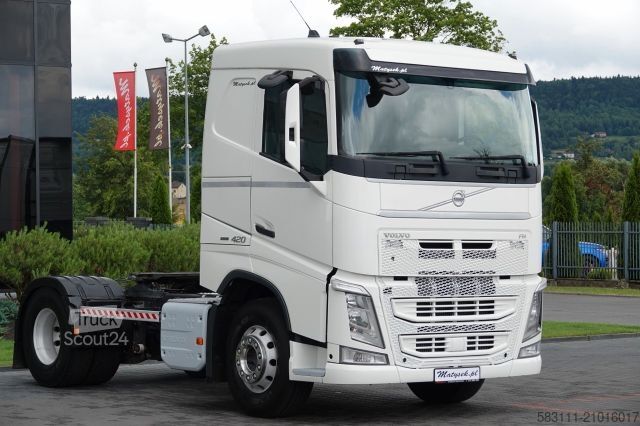 Tracteur routier standard VOLVO FH 420 / 13 L / PE?NY ADR / 2017 ROK / LOW CAB
