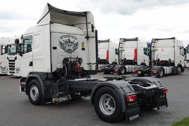 Standard tractor unit SCANIA G 450 / RETARDER / NISKA KABINA /  SPROWADZONA 