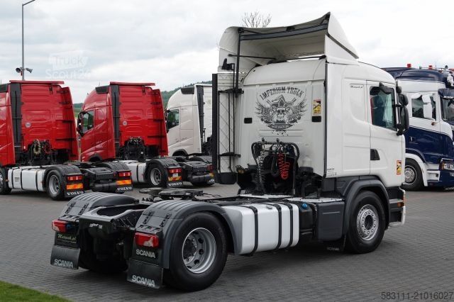 Standard tractor unit SCANIA G 450 / RETARDER / NISKA KABINA /  SPROWADZONA 