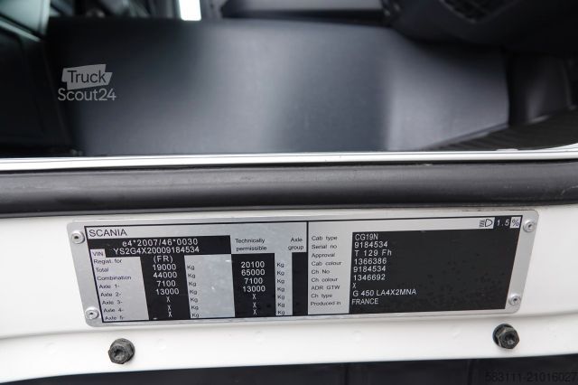 Standard tractor unit SCANIA G 450 / RETARDER / NISKA KABINA /  SPROWADZONA 