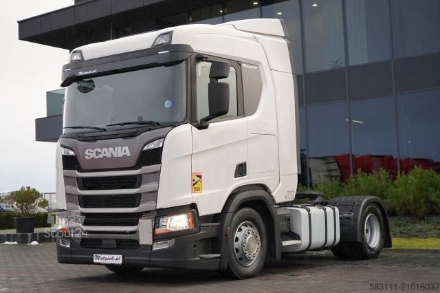 Standard tractor unit SCANIA R 450 / RETARDER / NISKA KABINA / 