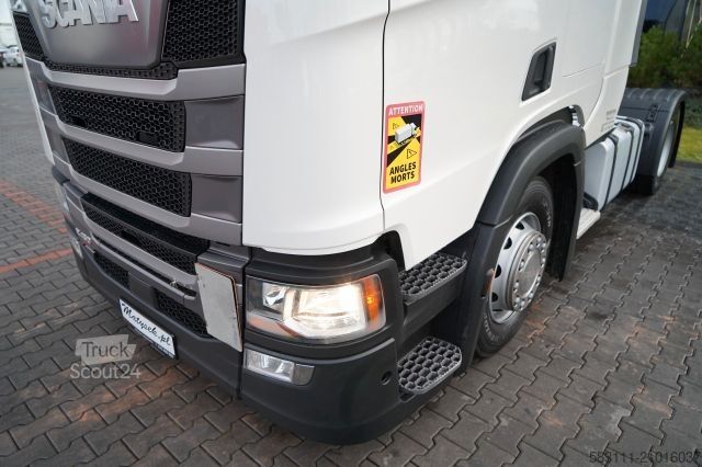 Standard tractor unit SCANIA R 450 / RETARDER / NISKA KABINA / 