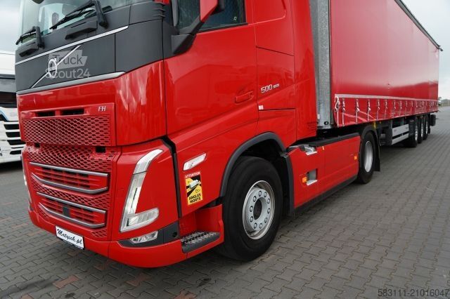 Tracteur routier standard VOLVO FH 500 / I-SAVE / XXL / I-PARK COOL / NOWY MODEL
