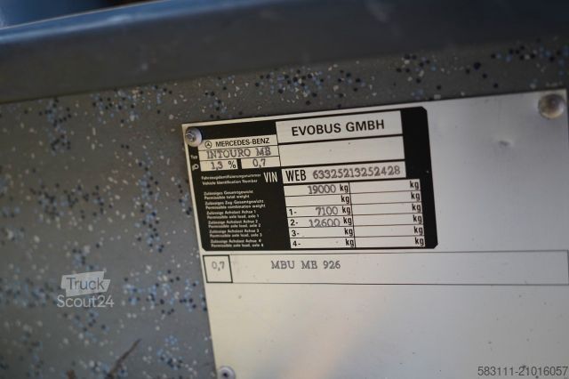 Autobus MERCEDES-BENZ INTOURO / EURO 5 / MANUAL / KLIMA /SPROWADZONY /